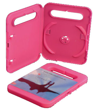 Single TOY DVD case Hot Pink (14mm)